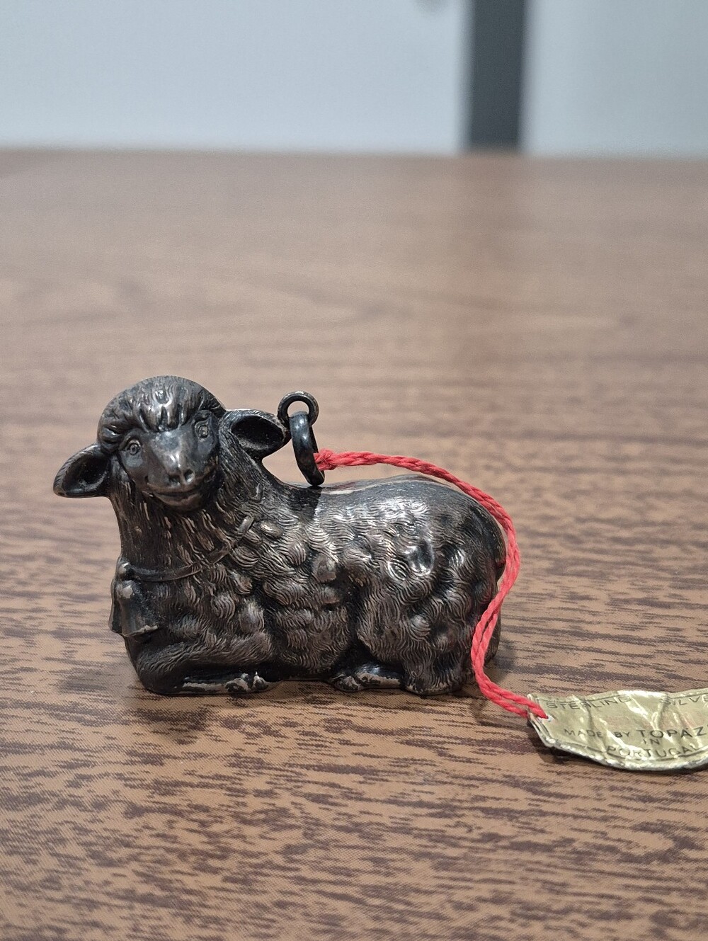 1976 R.M.Trush Sterling Silver Sheep Ornament